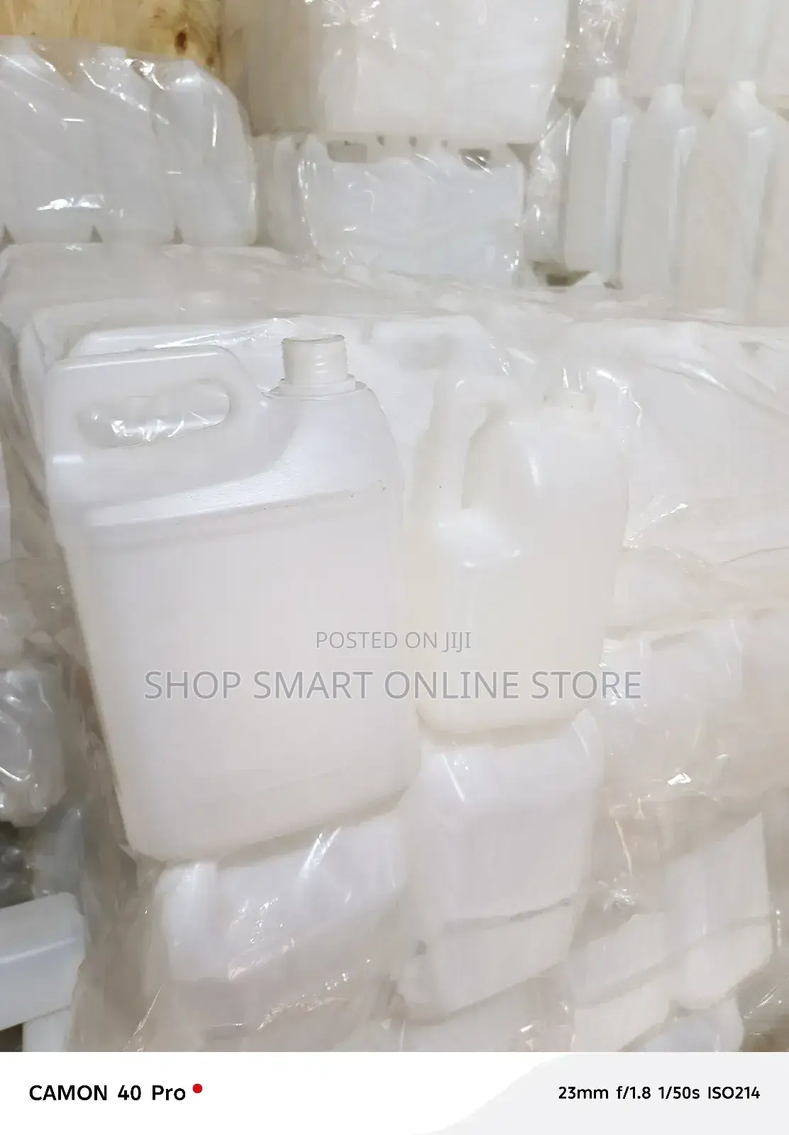 5ltrs Plastic Jerrycans