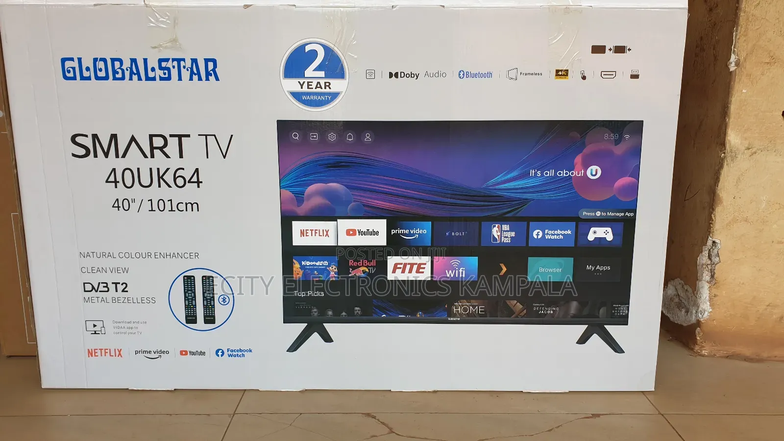 Globalstar 40" Smart Flat Screen