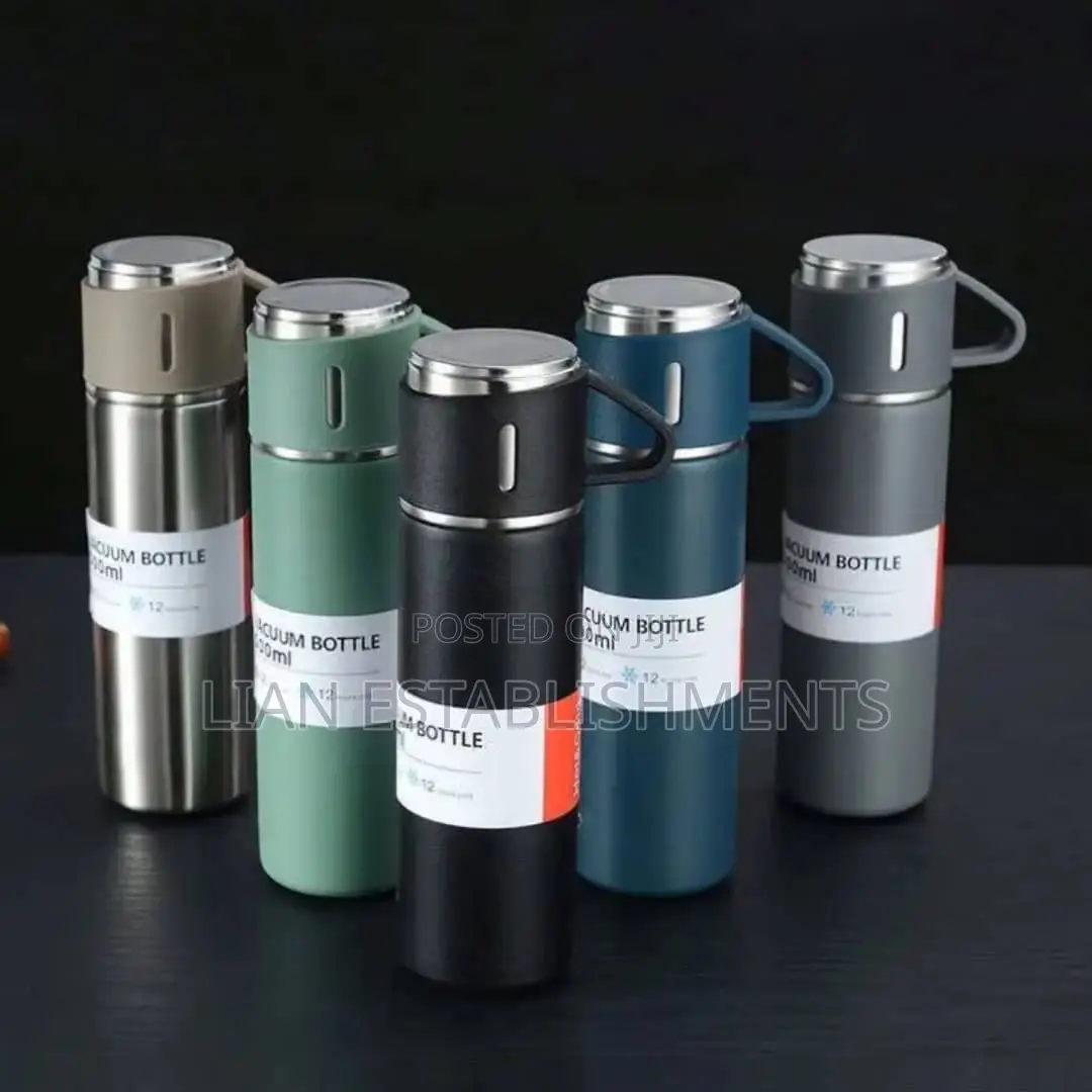 Stainless Steel Sublimation Set With 500ml Flask Tumblers