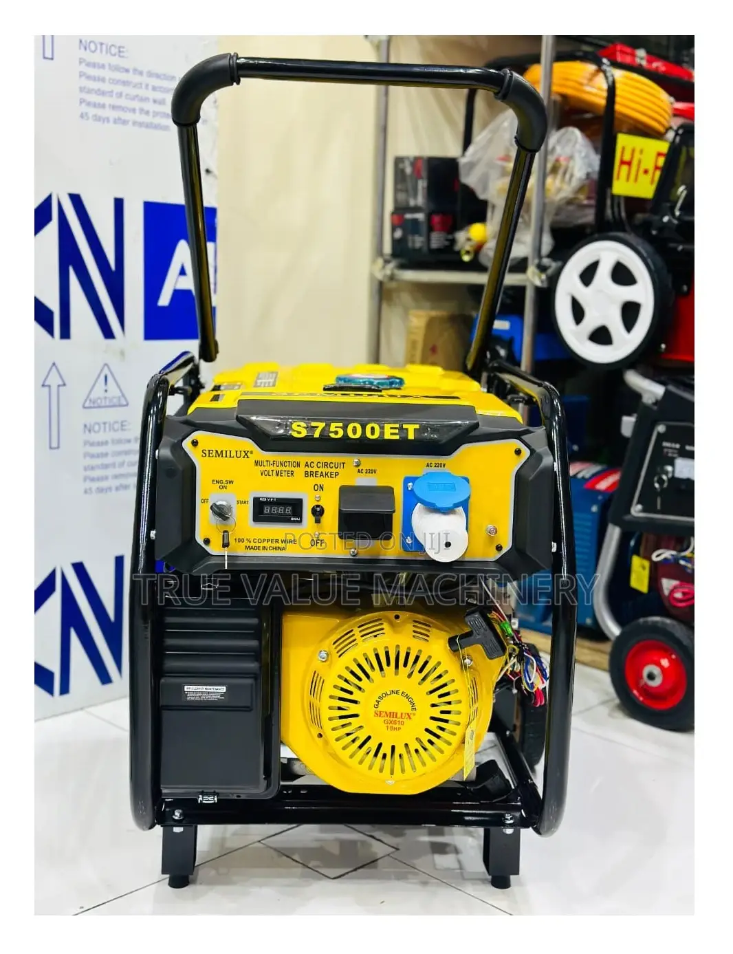 6kva Petrol Generator Semilux S5500et