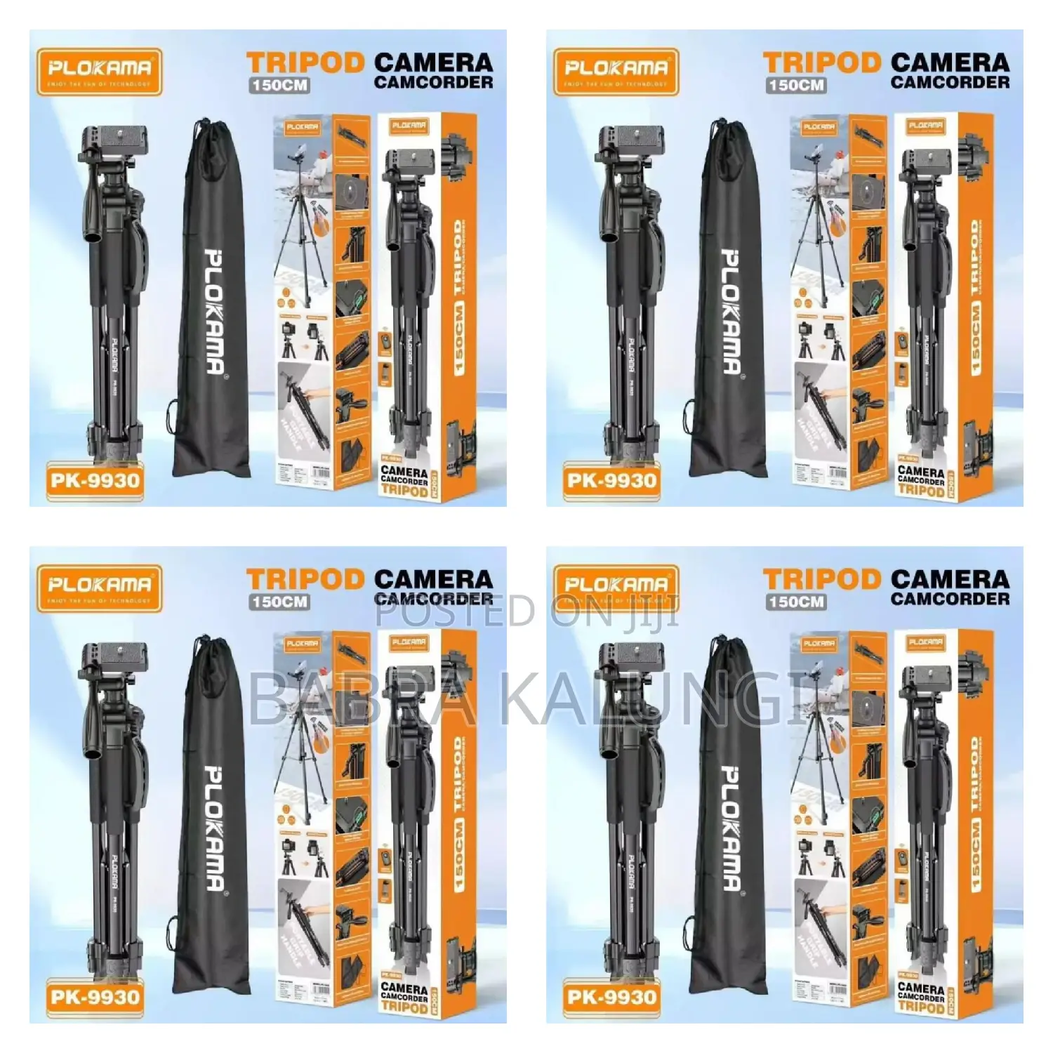 Plokama Pk-9950 Pro Professional Tripod