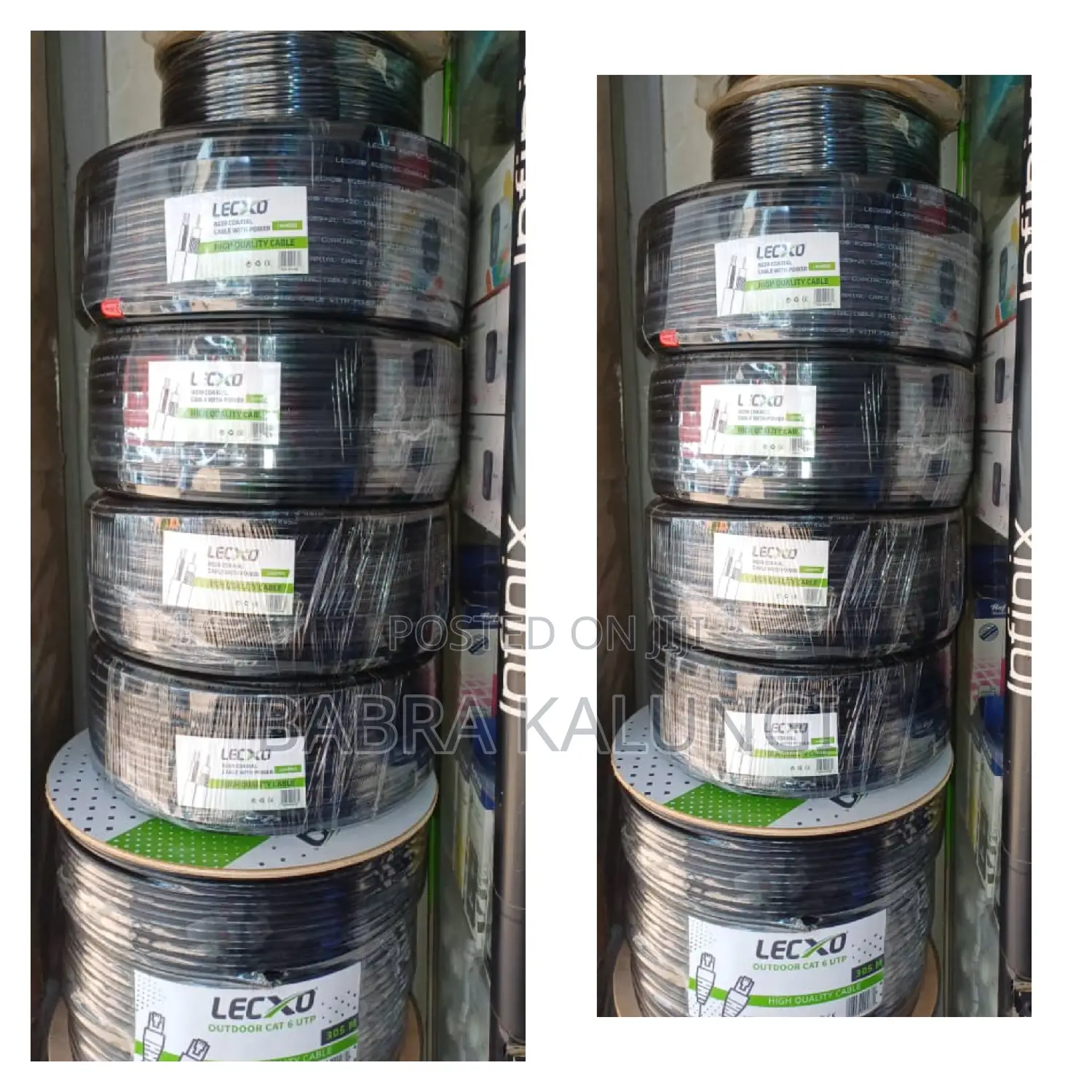 100meters Coaxial Cables 4 CCTV .