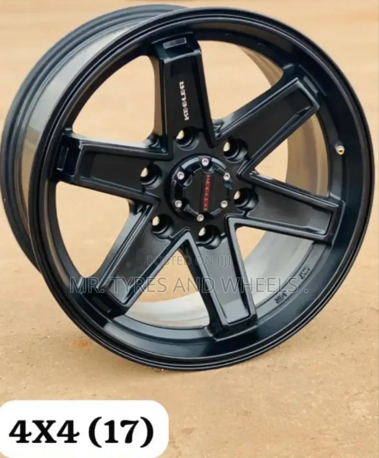 A Set of Rims 4×4 R17 It Is Aways a Set.