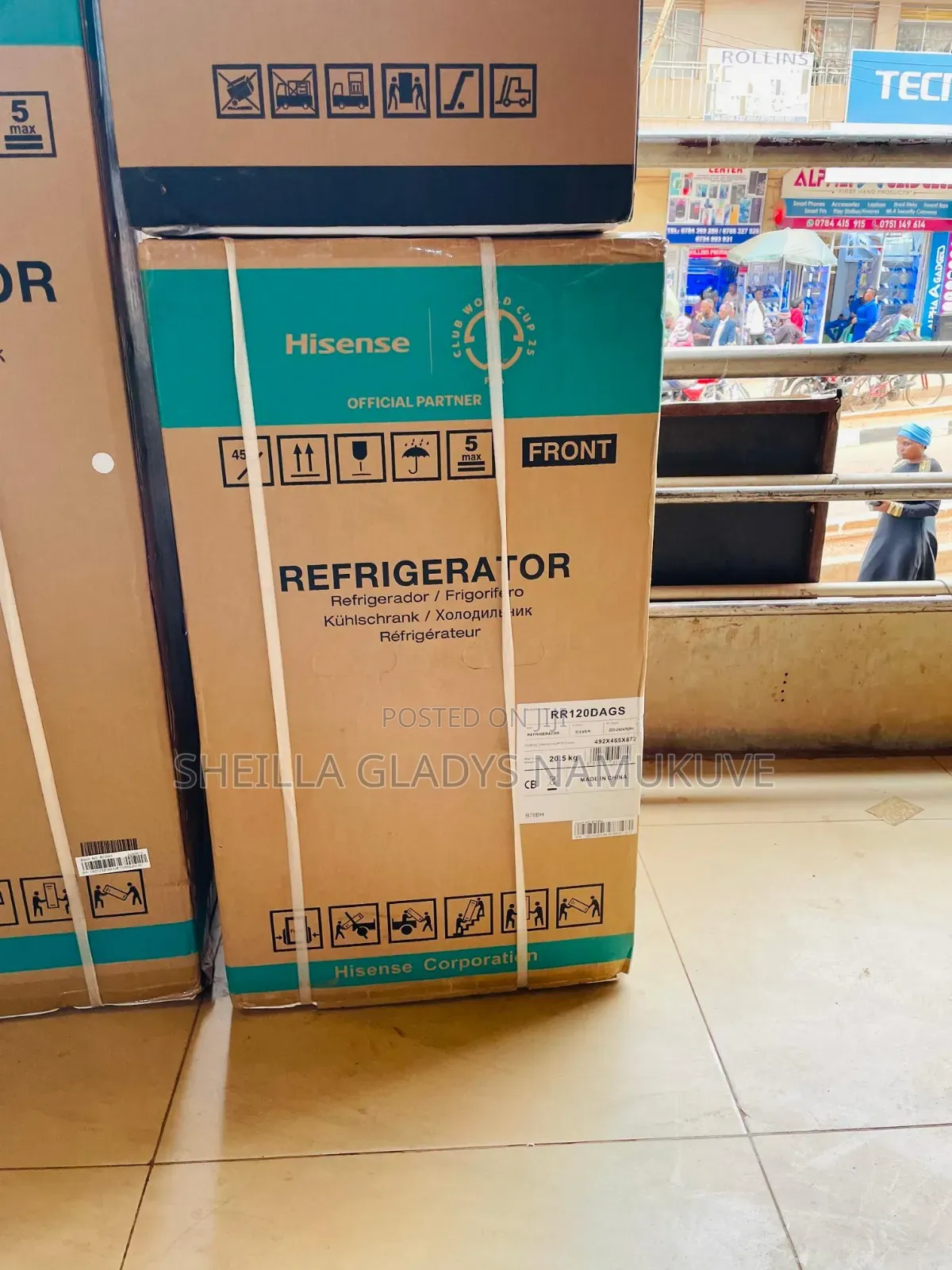 120 Litres Refrigerator Hisense