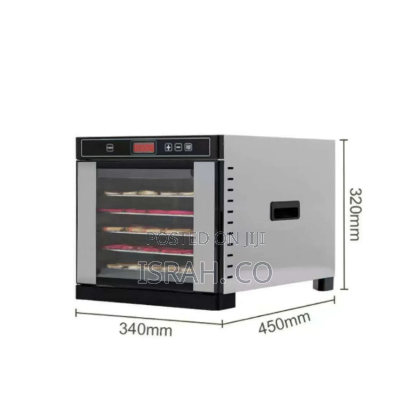 6 Trays Electric Food Dehydrator .