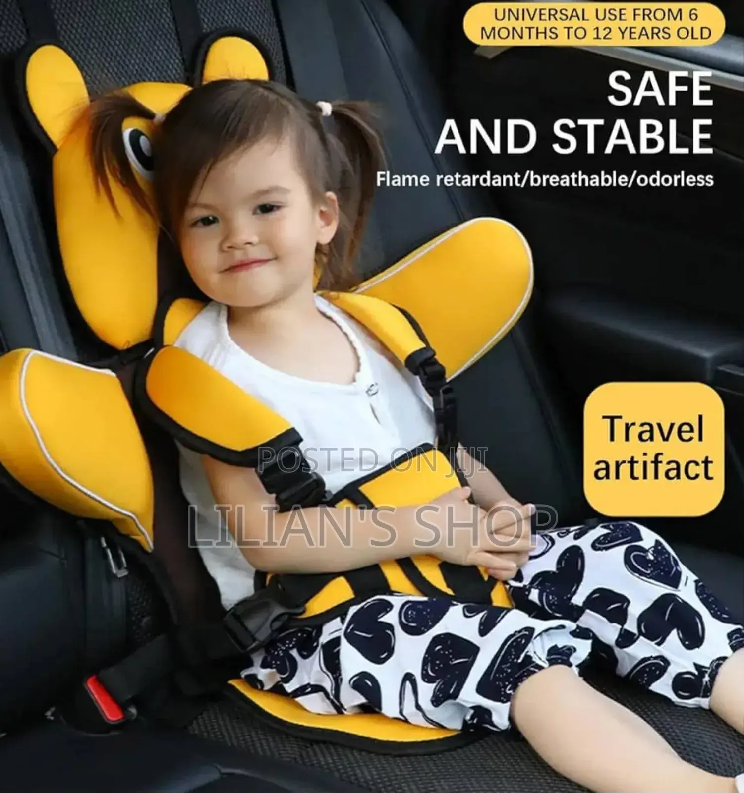 Nalacal Baby Portable Car Seat( Baby Car Seat Cushion)