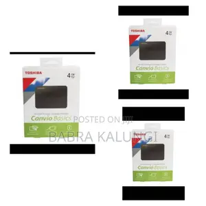 Toshiba 2tb External Hard Disk Drive