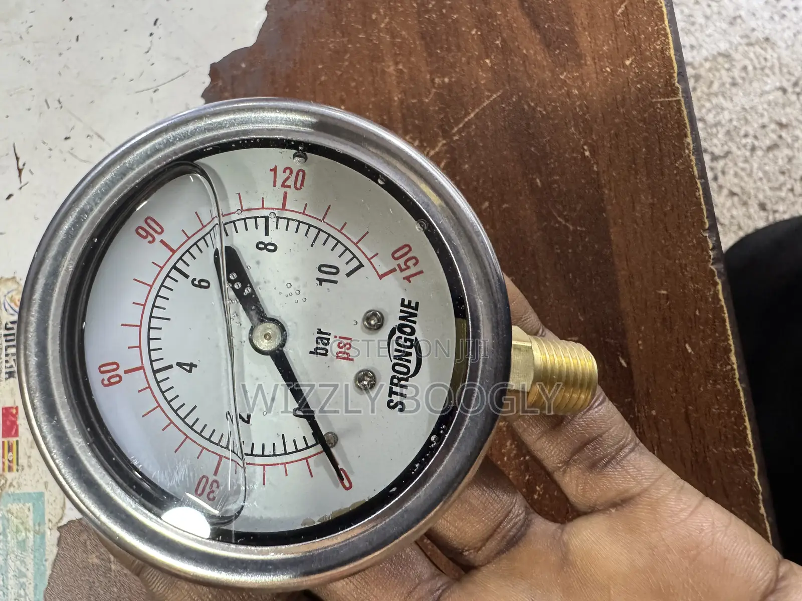 Liquid Mercury Pressure Gauge
