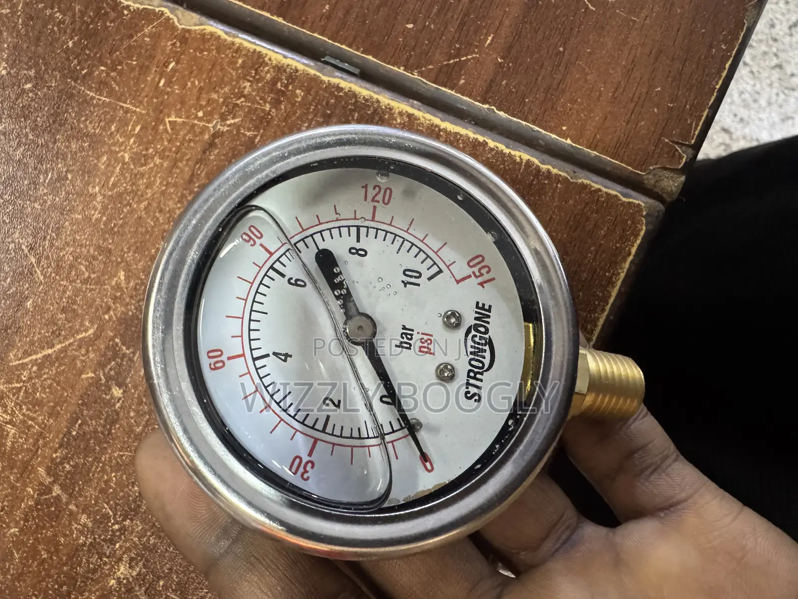 Liquid Mercury Pressure Gauge