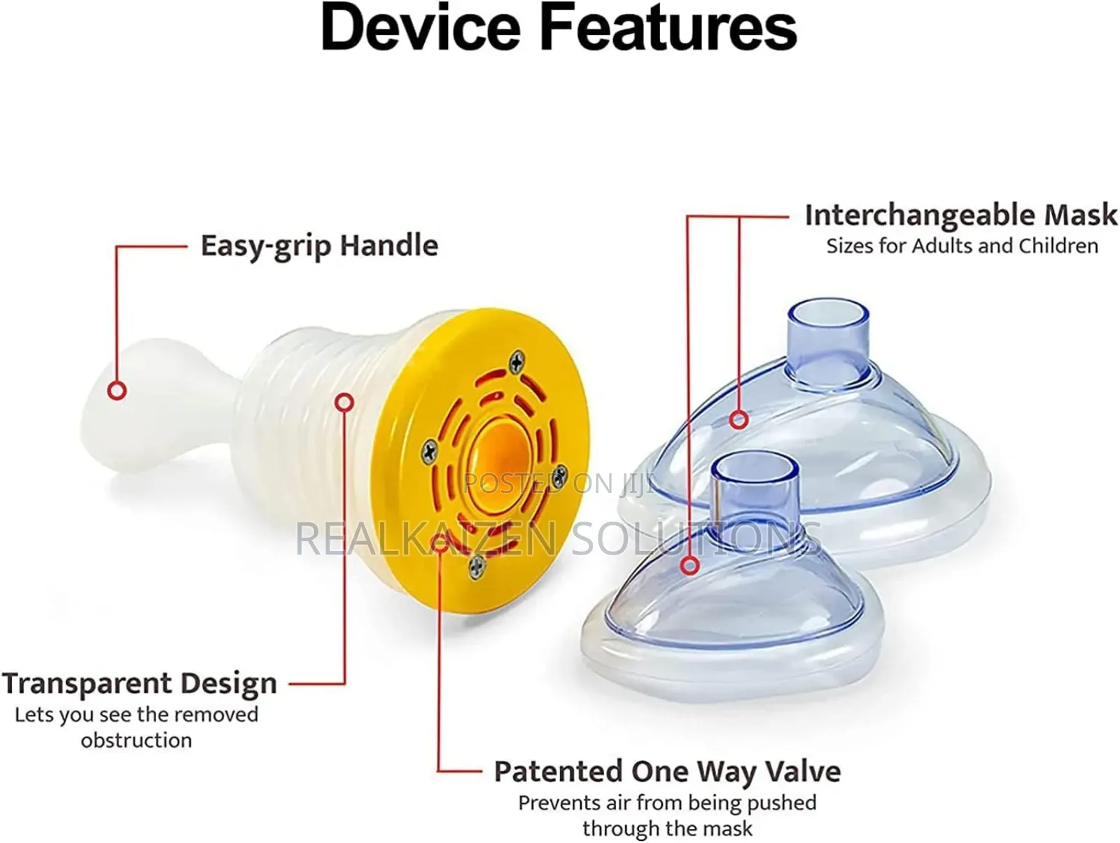 Choking Rescue Device for Kids| Adults Lifevac Anti Choke
