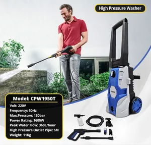 High-Pressure Washer 130bars 1600w