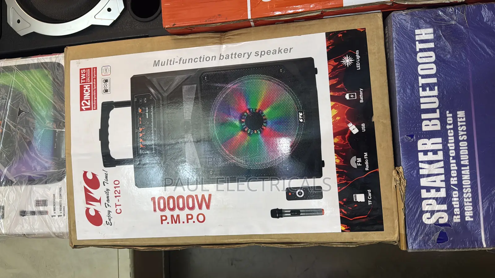 CTC Rechargeable Speaker 1201