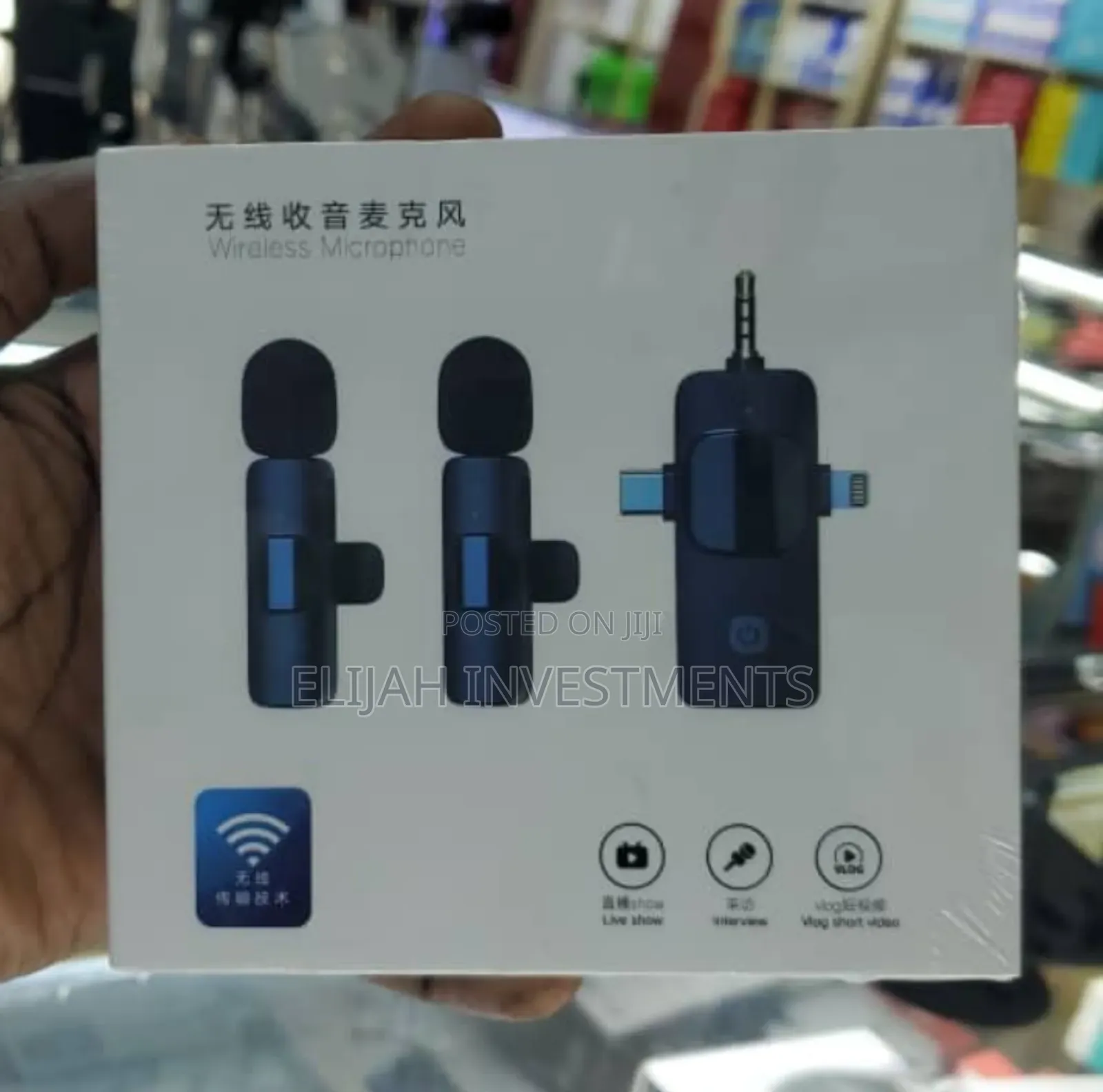 Generic New Arrival 3 in 1 Wireless Microphone