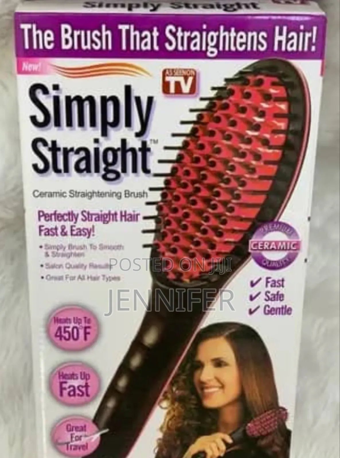 Original Electric Straightener Hair Brush