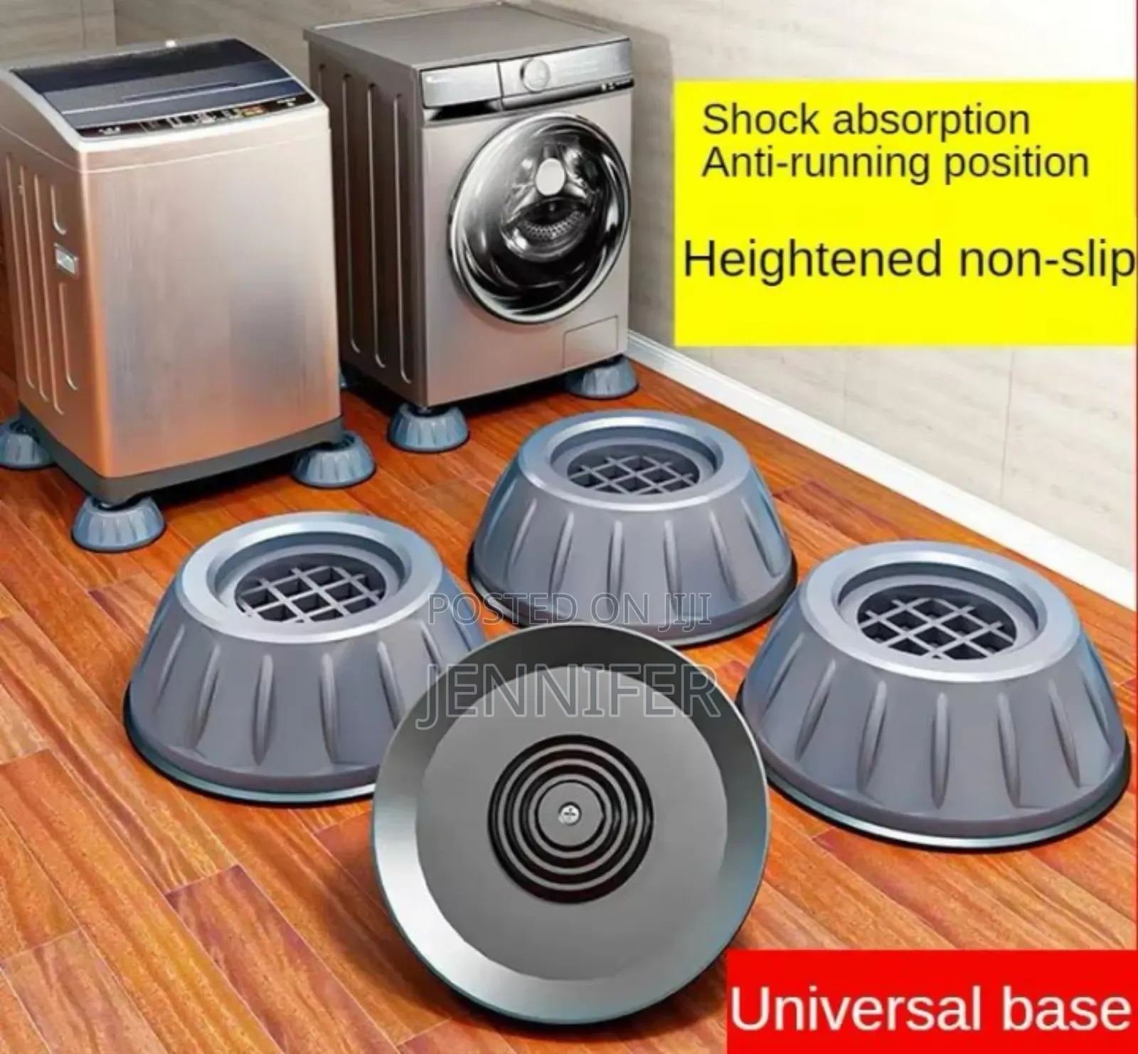 Fridge Stands for Single Door and Double Door (Pack of 4)