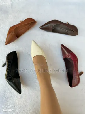 Stiletto And Kitten Closed High Heel