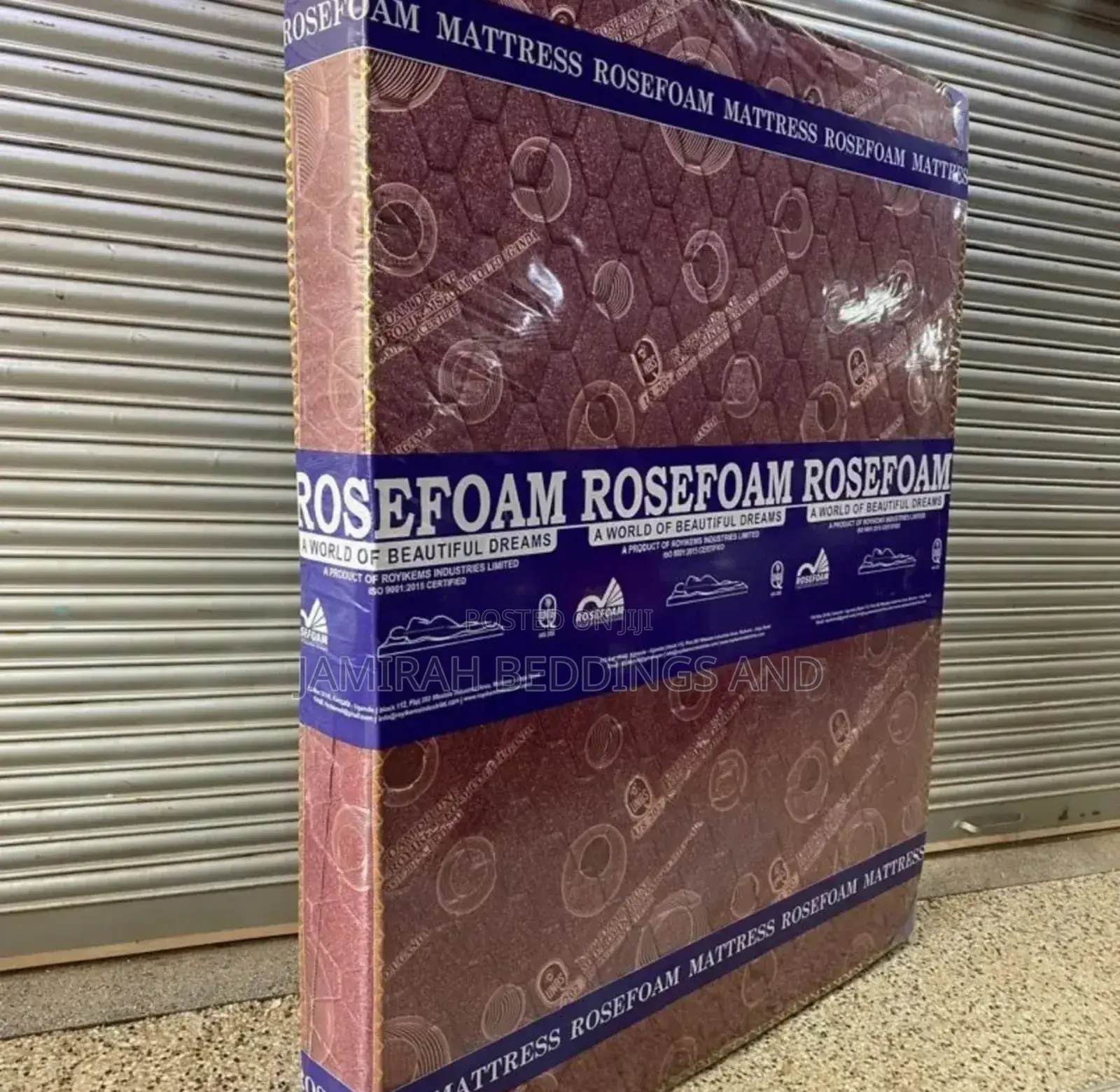 4*6/6inches Rose Foam Deluxe Mattress