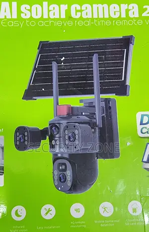 Tripple Lens Solar 4g PTZ Camera