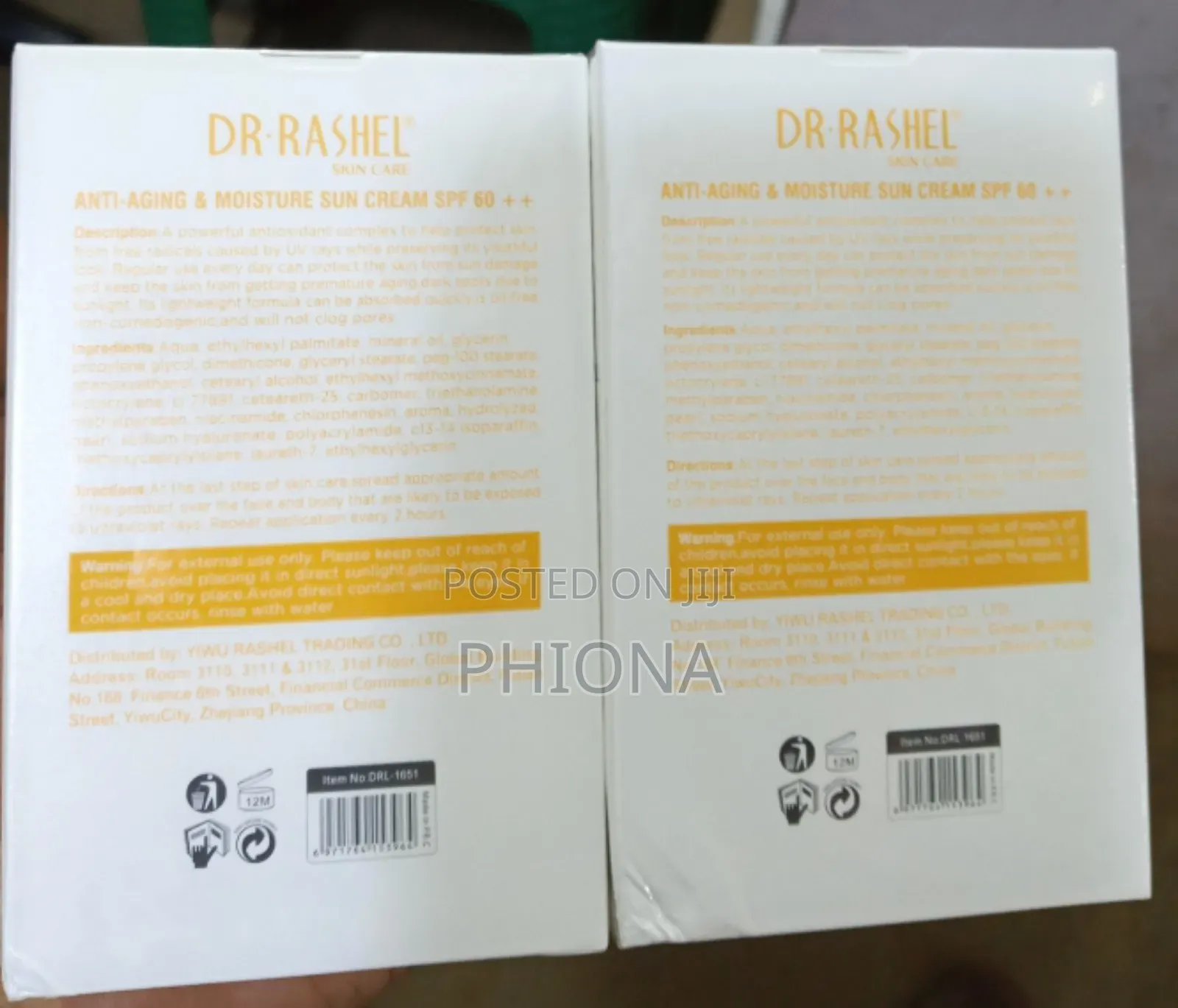 Dr Rashel Anti Ageing Suncream