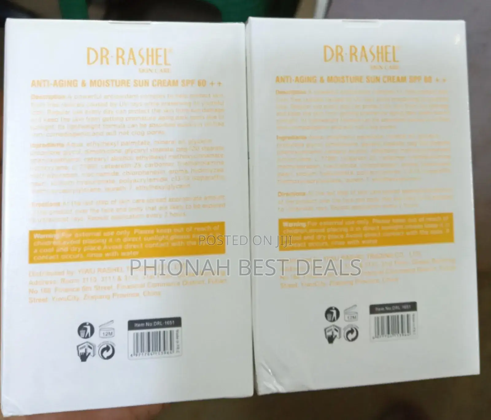 Dr Rashel Anti Ageing Suncream