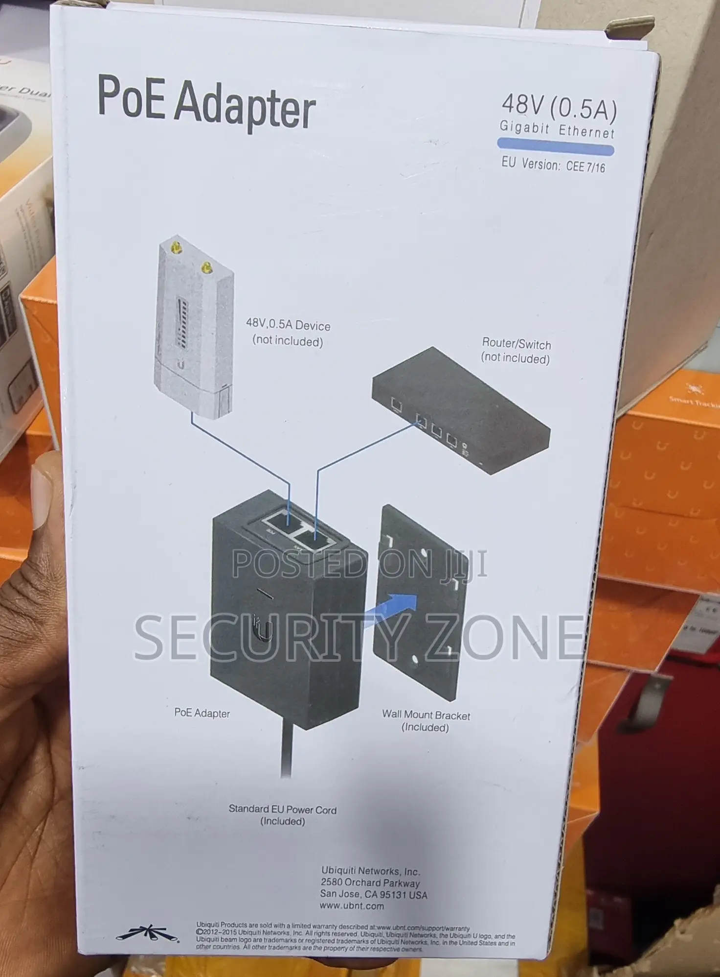 Ubiquity 48v Poe Injector
