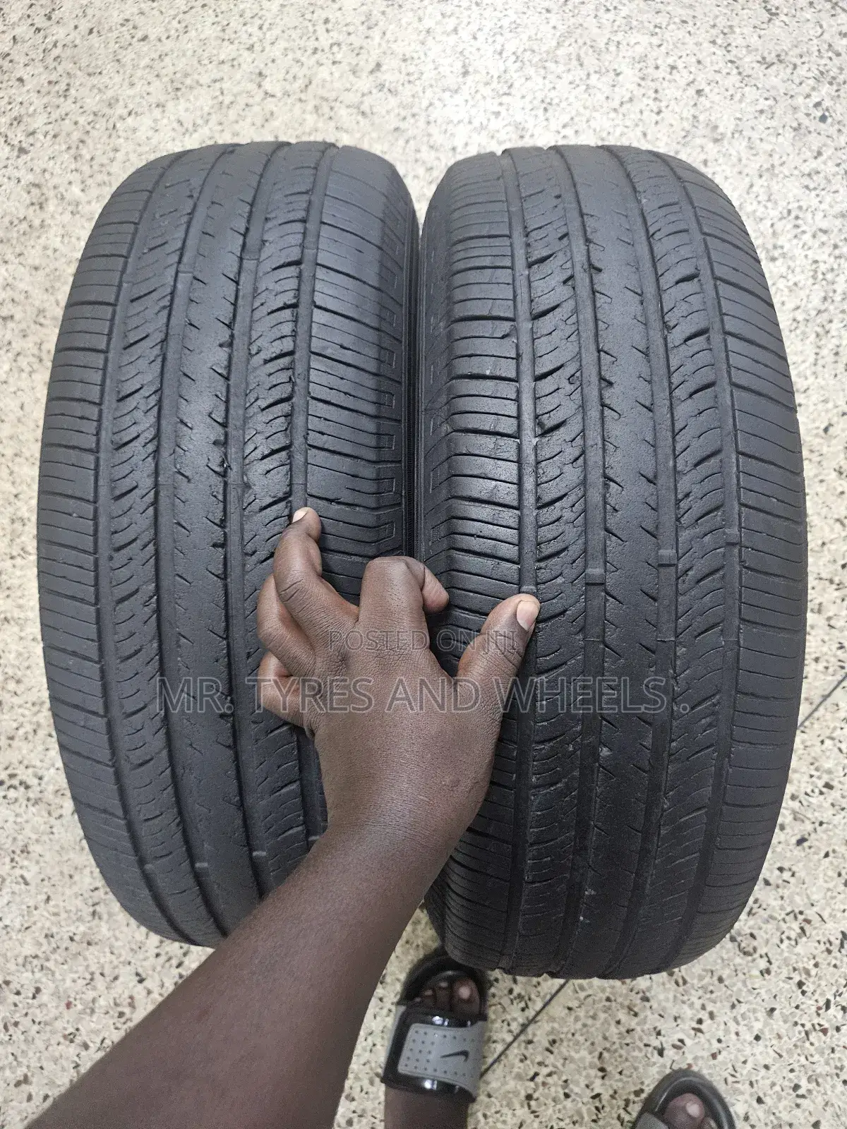 215 70 R15 Kapsin Used but Still Gd Tires Order Now.