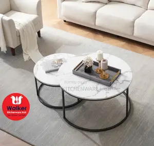 2pc Nested Coffee Tables for Living Room,Suitable for Balcon