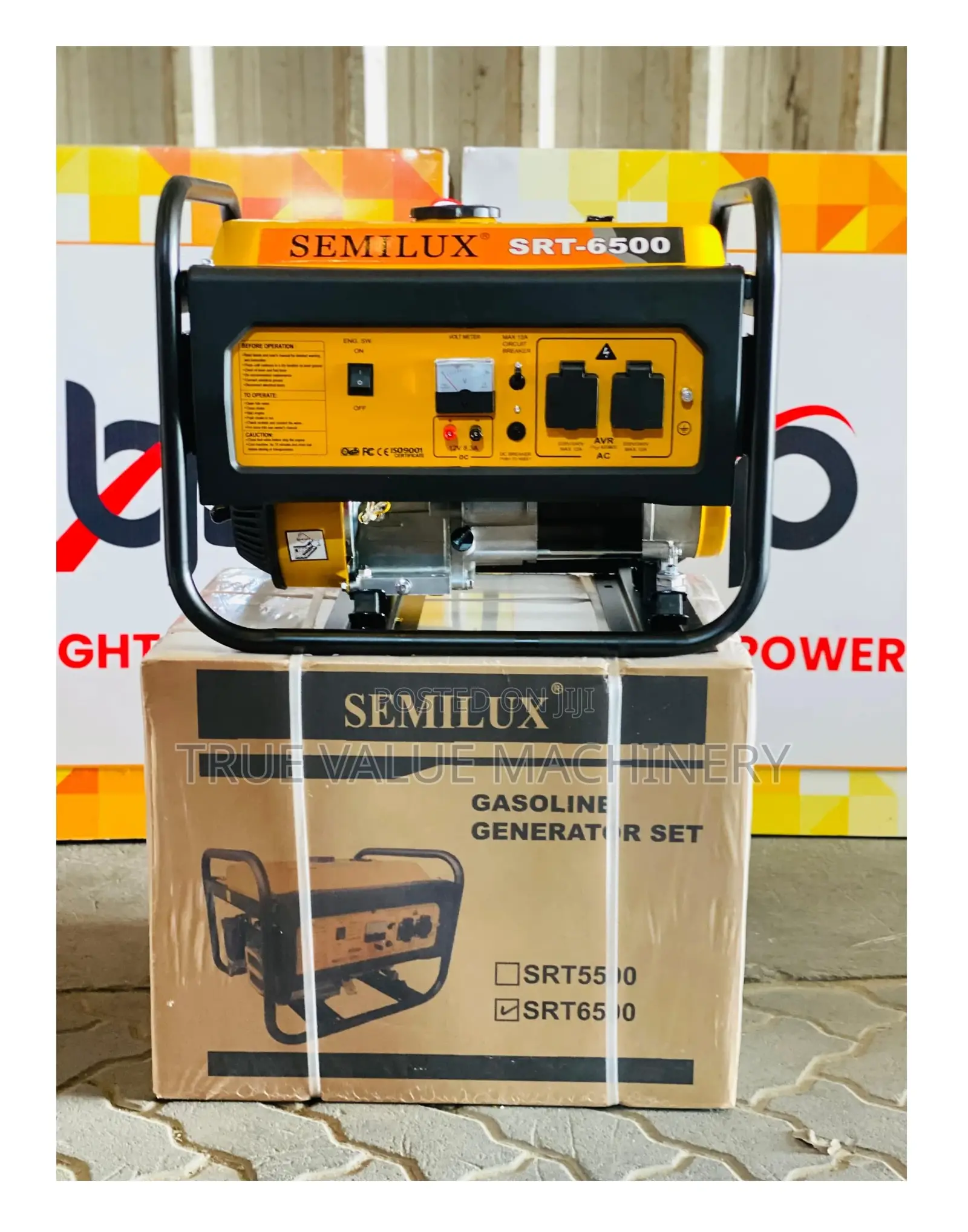 3.5kva Petrol Generator Semilux