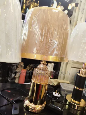Goldish Bedroom Lampshade