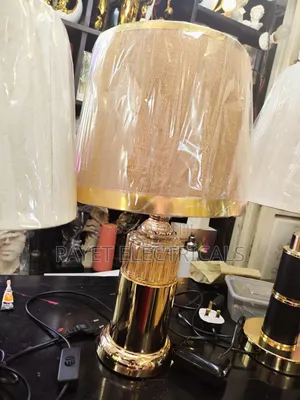 Goldish Bedroom Lampshade