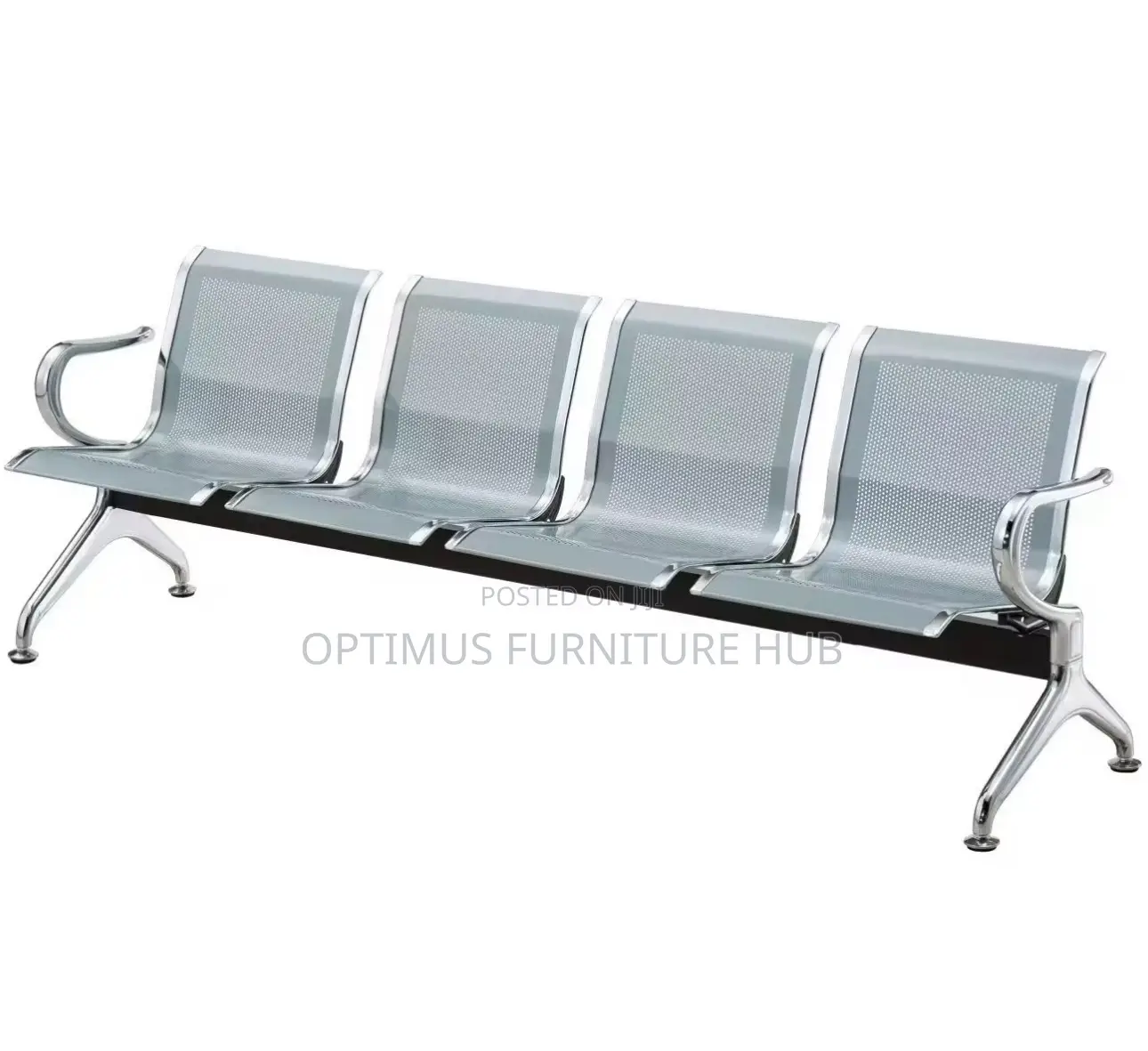 Silver Waiting Chair
