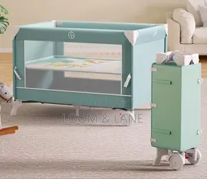 Foldable Toddler Portable Bed Color Varies