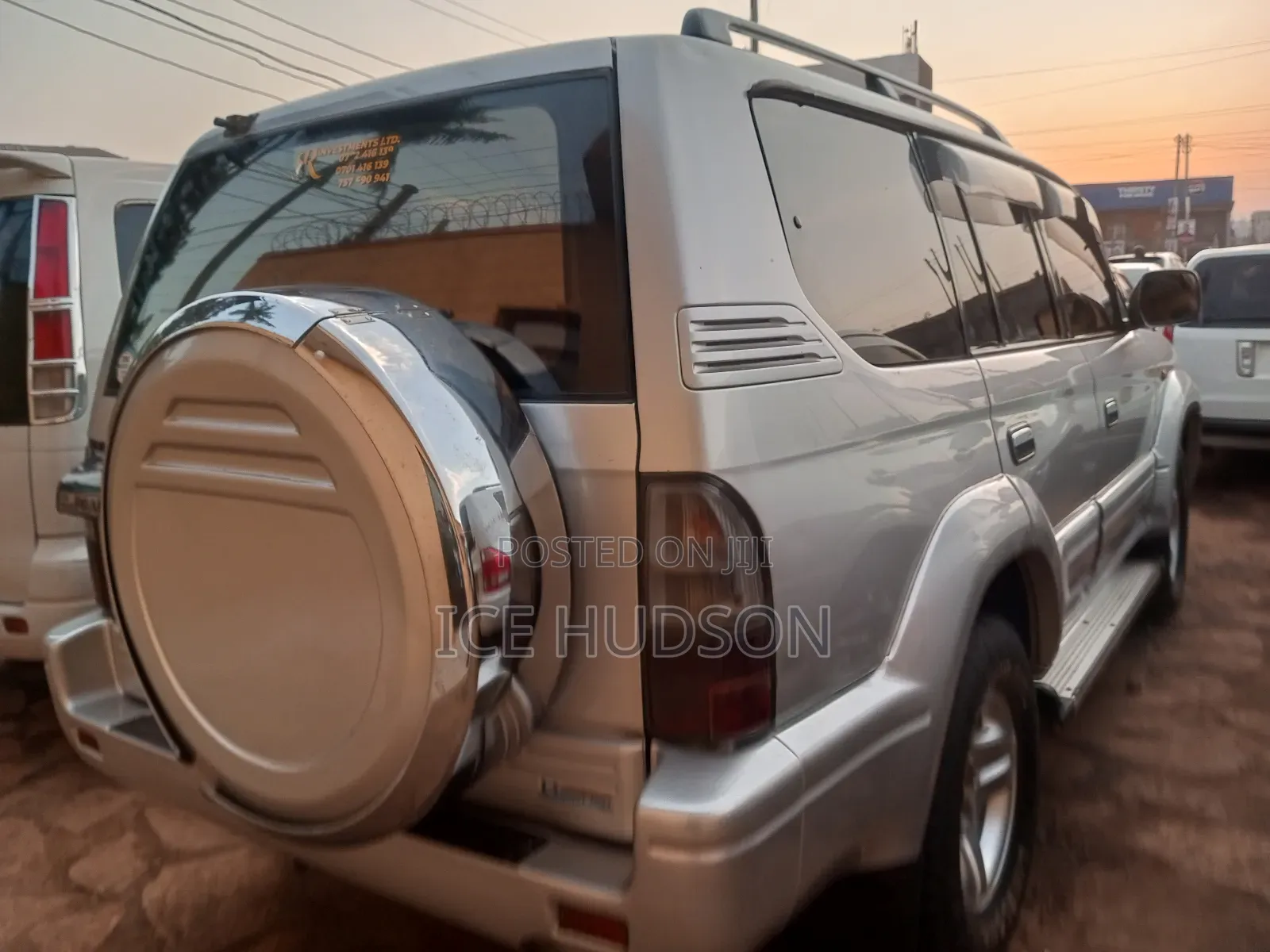Toyota Land Cruiser Prado 2003 Silver