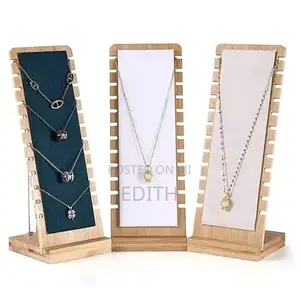 Necklace Wooden Display