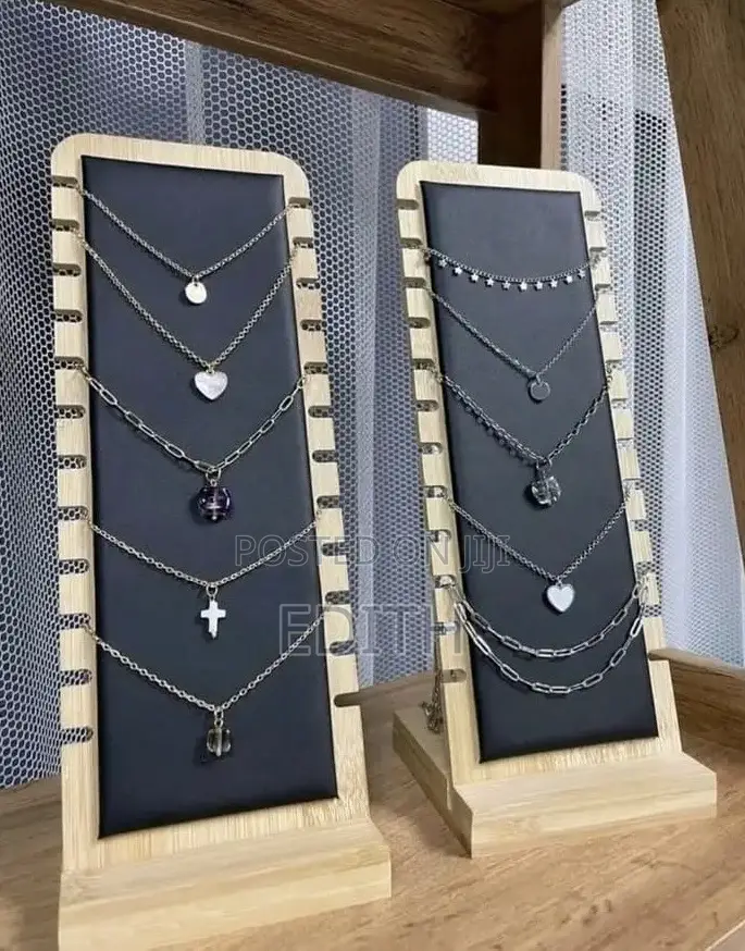 Necklace Wooden Display