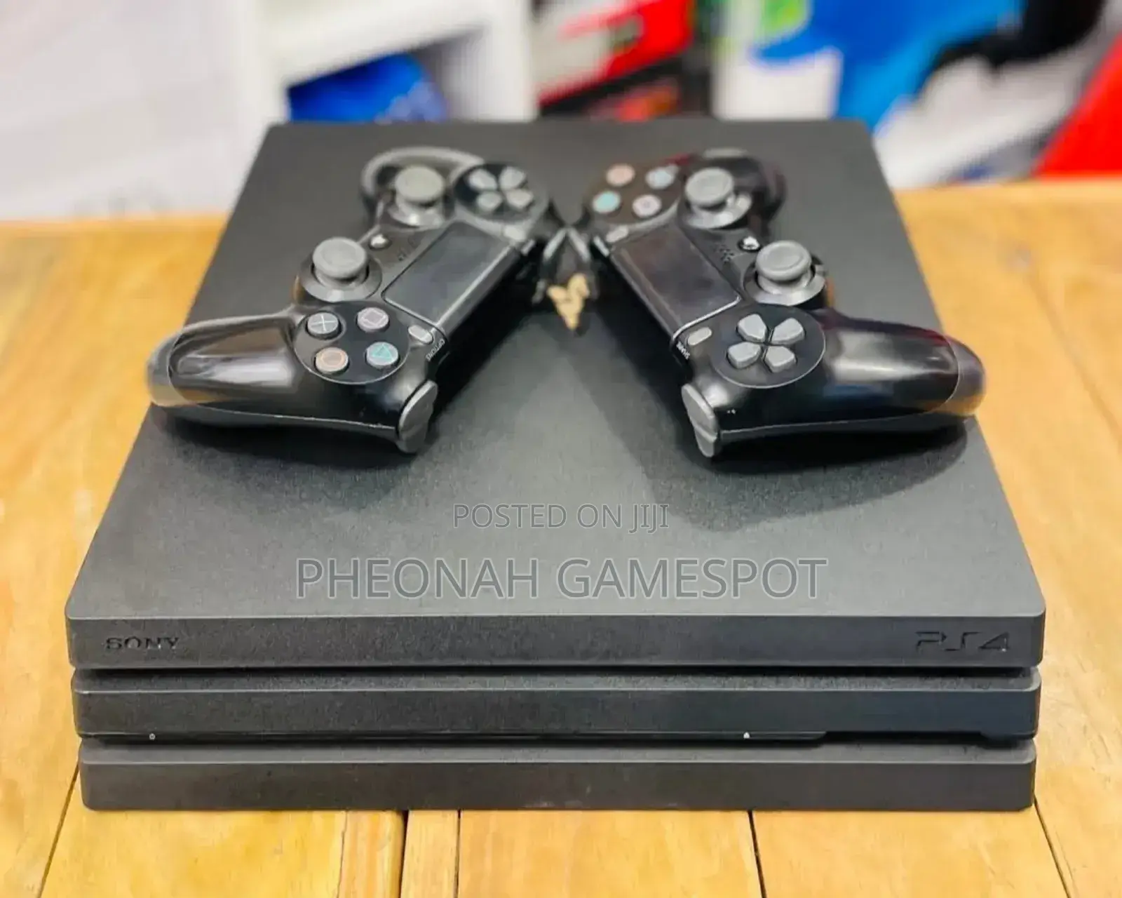 Ps4 Pro Bundle, 1tb, 25 Games, 2 Controllers Graphics