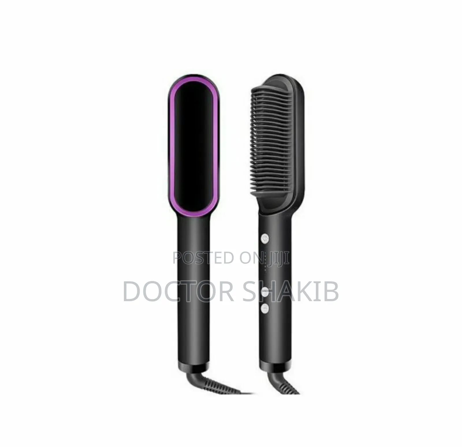 High Quality 2-in-1 Electric Hair Straightener, Comb