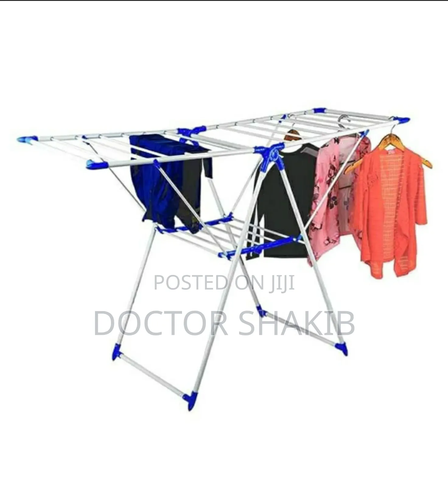 Strong Plastic Cloth Hunger Rack Foldable