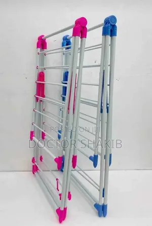Strong Plastic Cloth Hunger Rack Foldable