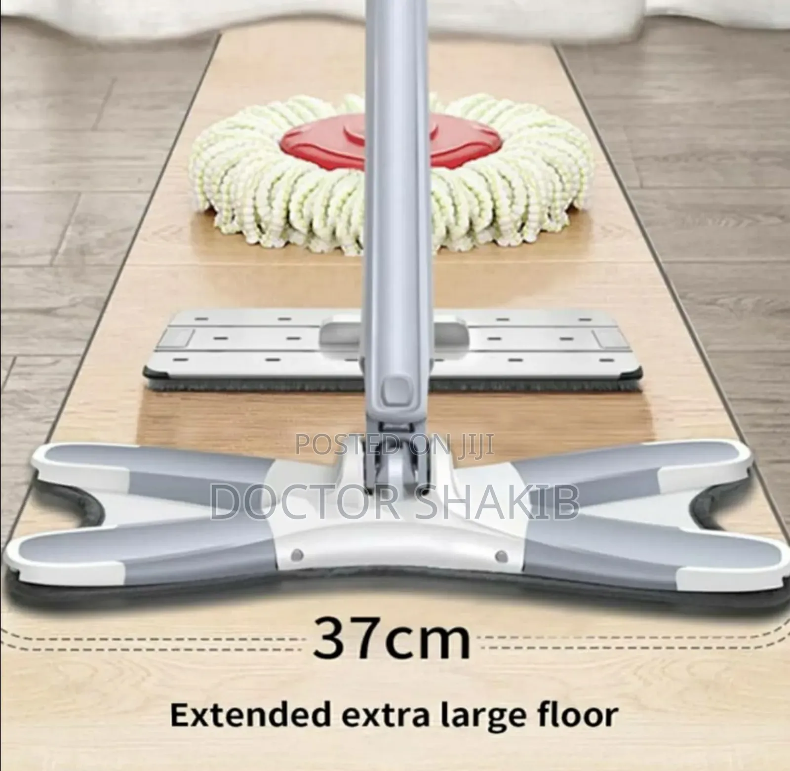Strong Flat Floor Mop X Type Microfiber