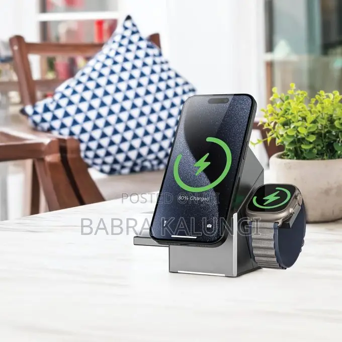 Green Lion Power Trio 3 in 1 Wireless 15w Fast Charger