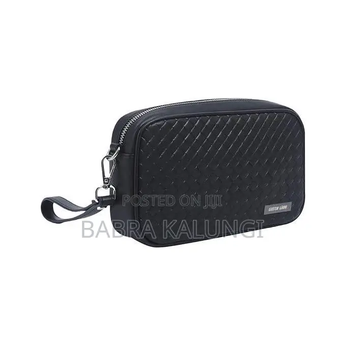 Green Lion Coral Verso Clutch Bag