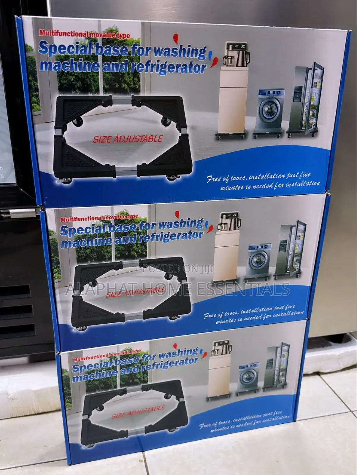 Movable Fridge/Washing Machine Stands
