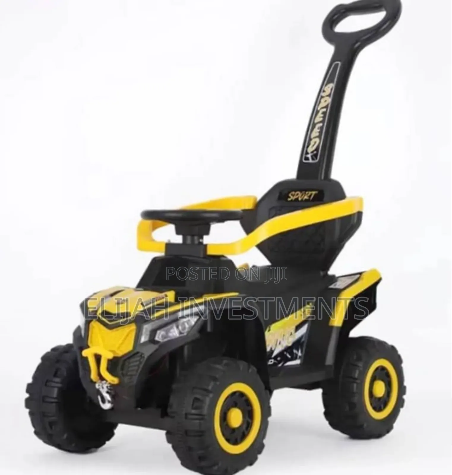 Children's Push-Along or Ride-on Toy Car