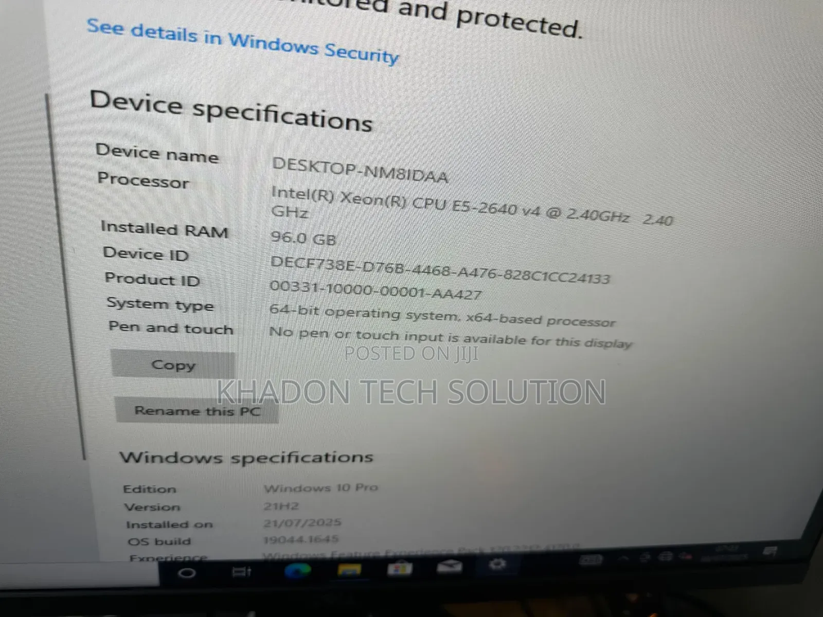 Server Dell PowerEdge R730 96GB Intel Xeon eMMC 2T