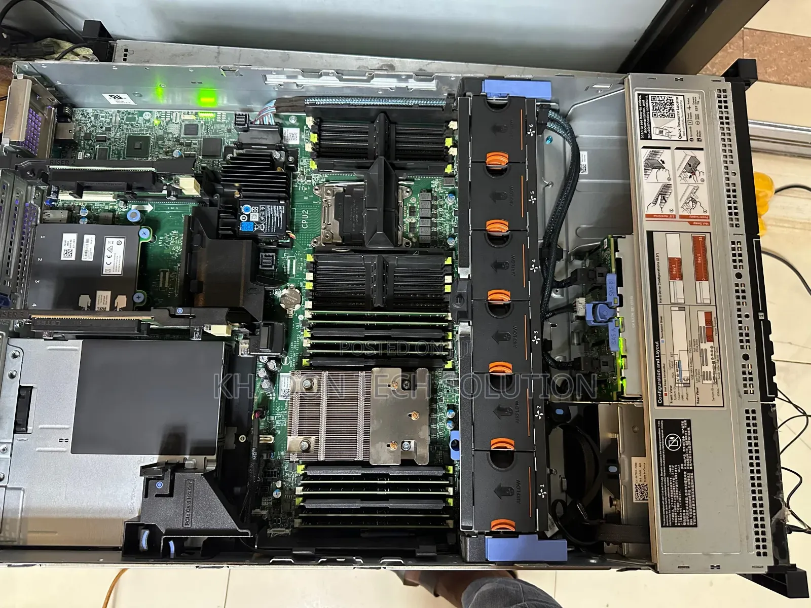 Server Dell PowerEdge R730 96GB Intel Xeon eMMC 2T