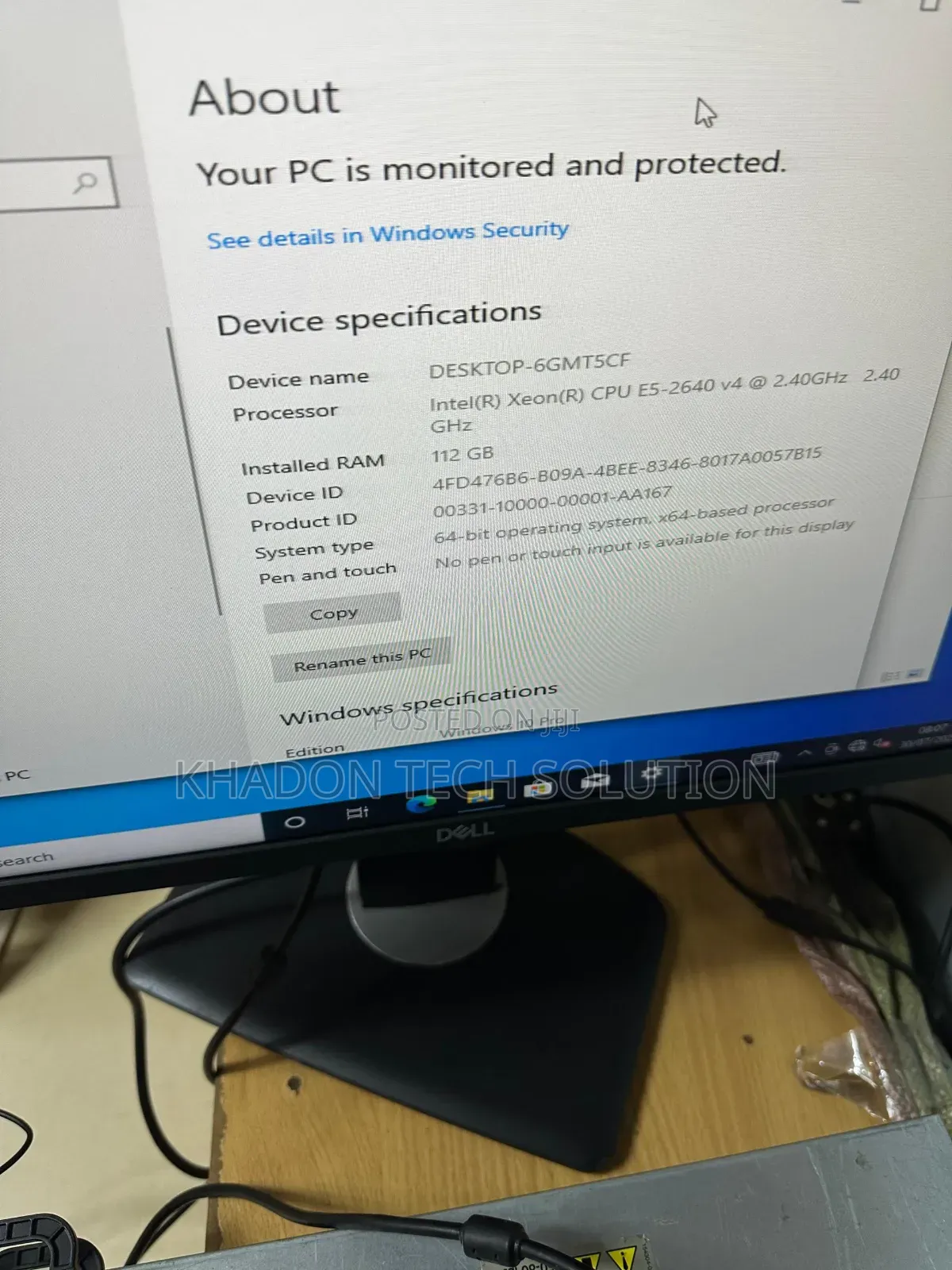 Server Dell PowerEdge R730 96GB Intel Xeon eMMC 2T