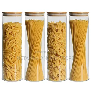 3pcs Glass Storage Air Tight Containers