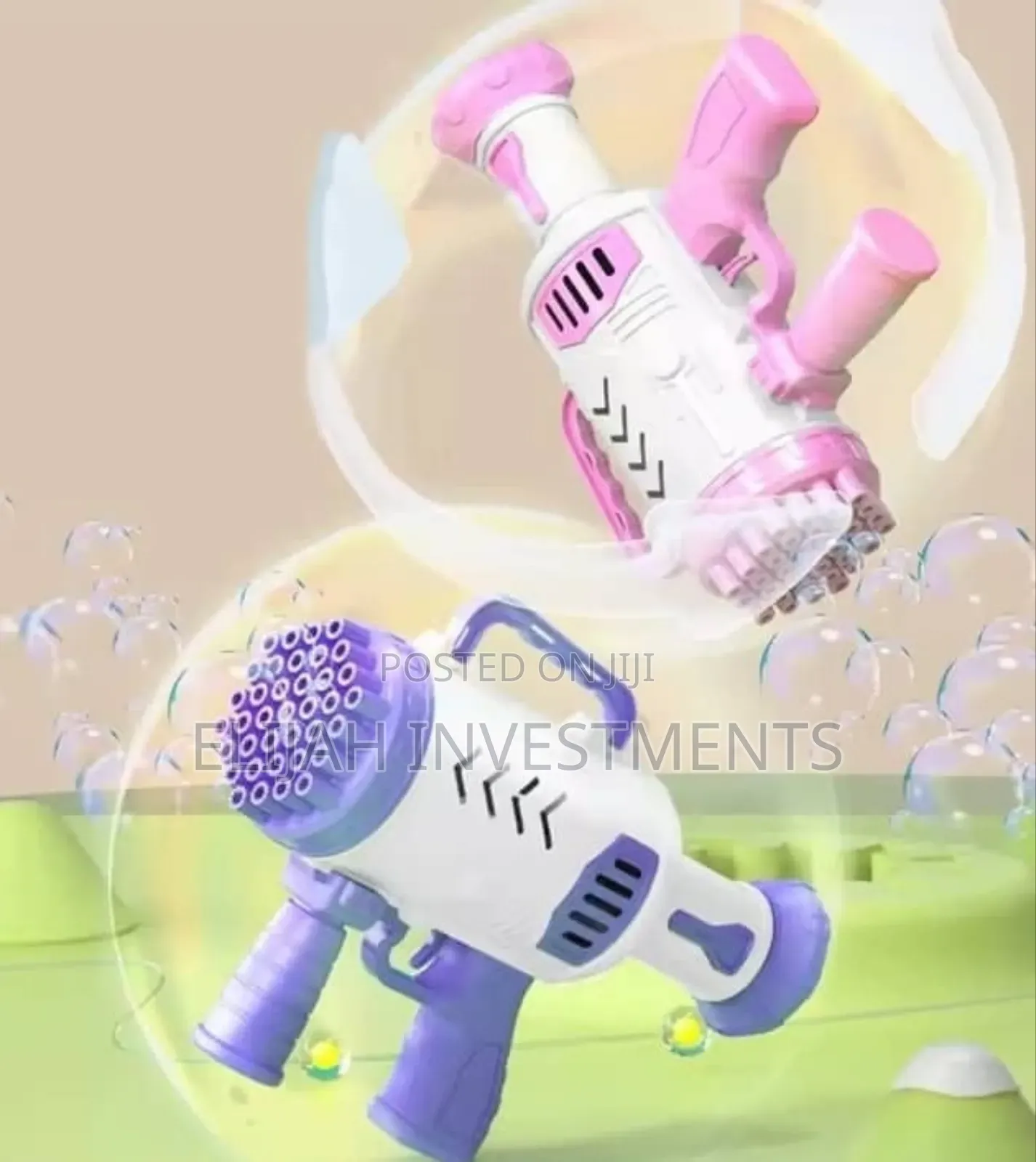 Kids Bazooka Bubble Machine Gun