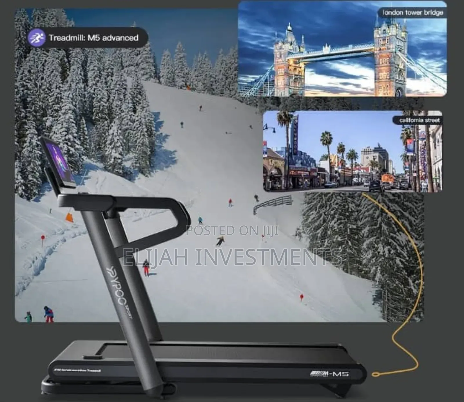 Euro Fitness Commercial High-End Treadmill